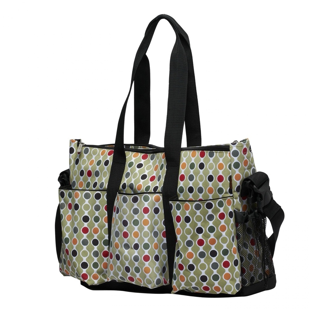 Skip Hop Duo Diaper Bag - Wave Dot - Excellent Condition!